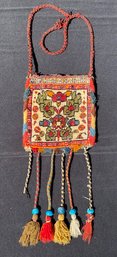 Vintage Handwoven Crossbody Bag