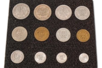 Collection Of Poland Coins