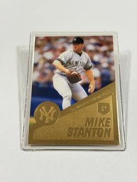 Danbury Mint 22kt Gold Leaf 1999 World Series NY Yankees Mike Stanton Sealed