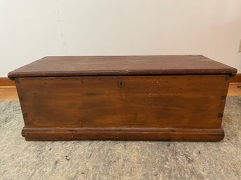 Antique Wooded Trunk.