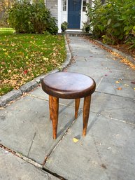 A Small Wood Foot Stool