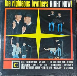 THE RIGHTEOUS BROTHERS -  RIGHT NOW !  - STILL IN SHRINK WRAP !!! 1968 RECORD