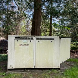 A 24 KW Gillette Sentry Pro Natural Gas Generator With ATS