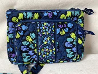 Vera Bradley Little Hipster Indigo Pop 2 Of 2