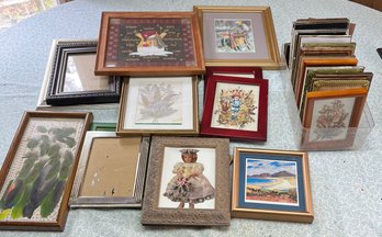 Many, Many Small Frames And Prints