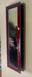 Mirrored Wall Jewelry Cabinet