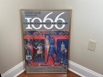 Hayward Gallery 'English Romanesque' Poster