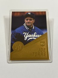 Danbury Mint 22kt Gold Leaf 1999 World Series NY Yankees Joe Torre Sealed