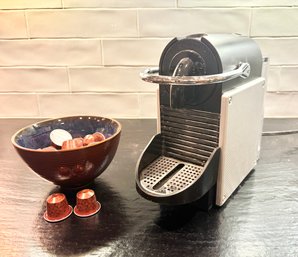 Nespresso  Pixie Aluminium Single Cup Coffee Maker - Purchase Price $229