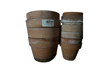 Lot Of Terra Cotta Pots