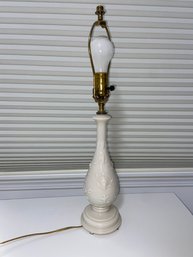 Aladdin Milk Glass Table Lamp 22in No Chips