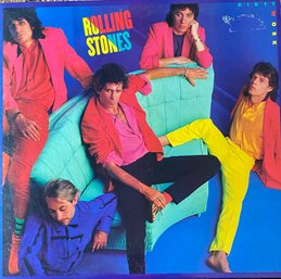 THE ROLLING STONES - DIRTY WORK - 1986 RECORD - VERY GOOD CONDITION W/ Sleeve