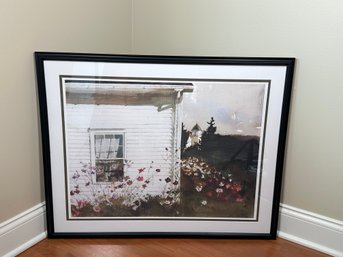 Andrew Wyeth 'Around The Corner' Framed Lithograph
