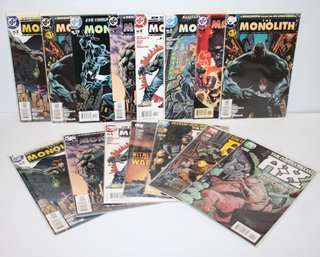 DC Comics The Monolith And A Man Called AX Lot-TEU