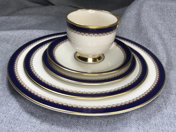 Spectacular Brand New LENOX China Set - Presidential Collection / Jefferson Pattern - Service For Eight - WOW