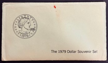 1979 Susan B. Anthony Dollar Souvenir Set