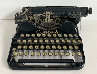 Vintage Corona Typewriter