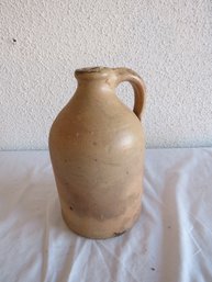 Antique Stoneware Jug With Cork And Drip