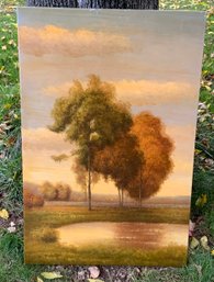 Beautiful Oil Painting ~ Signed L Stephano ~ Landscape