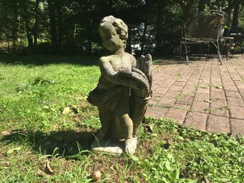 Cement Garden Statue