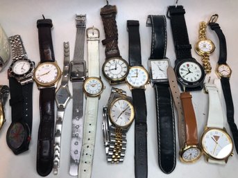 (1 Of 2) Lots Of Watches - WATCHES WATCHES WATCHES - May Or May Not Be In Working Order - LOTS OF NICE ONES !