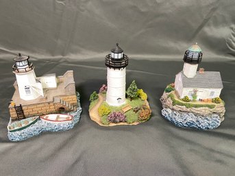 Harbour Lights Lighthouses Of Maine And Massachusetts Excellent Condition