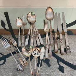 A Partial Set Of Community Silverplate Flatware Plus Other Silverplate - Morning Glory