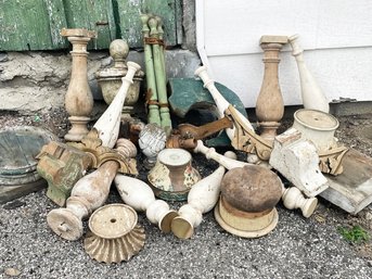 Vintage Architectural Salvage - Corbels, Balusters, And So Much More!