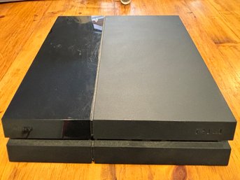 Playstation 4 Console With Two Controllers