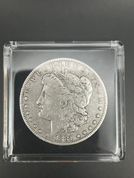 Beautiful 1881 Morgan Silver Dollar