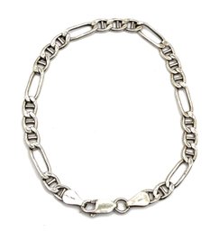 Vintage Danecraft Sterling Silver Large Chain Bracelet