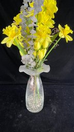 Faux Flower Vase