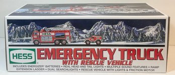 BRAND NEW & UNOPENED 2005 Hess Emergency Truck With Rescue Vehicle