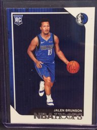 2018-19 Panini Hoops Jalen Brunson Rookie Card - K