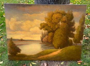 Oil Painting ~ Signed L Stephano ~ Landscape