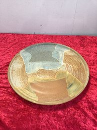 Multicolored Pottery Platter