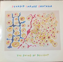 DEVADIP CARLOS SANTANA -  'The Swing Of Delight'  - 2LP 1980 - C2 36590- VERY GOOD CONDITION