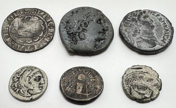 6 Ancient International Coins