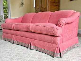 A Custom Rolled Arm Sofa, Possibly George Smith