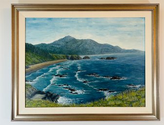 Beautiful Painting By Local Artist/Hobbyist B.G. Anderson, Signed