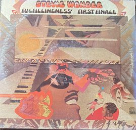 STEVIE WONDER - 'FULFILLINGNESS' FIRST FINALE' LP -  MOTOWN T6-332S1, 1974 PRESS