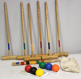 Vintage L.L. Bean Croquet Outdoor Set