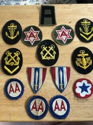 13 World War II Badges