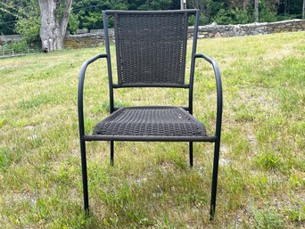 A Woven Outdoor Arm Chair