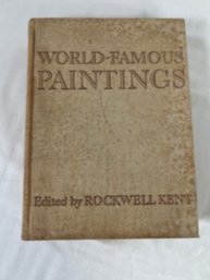World Famous Paintings 100 Full Color Plates Rockwell Kent Hardcover 1939