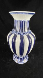 Bombay Blue And White Vase