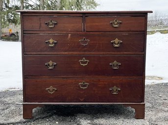 A 19th Century Oak Chest Of Drawers