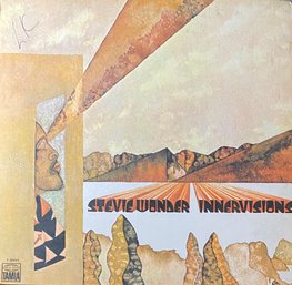 STEVIE WONDER - INNERVISIONS - T 326L - 1973 VINYL LP - RECORD VERY GOOD CONDITION