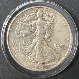 1944-S Walking Liberty Silver Half Dollar