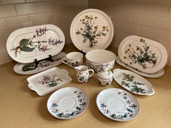 Villeroy & Boch Botanica Serving Dishes Discontinued Design Pattern No Chips